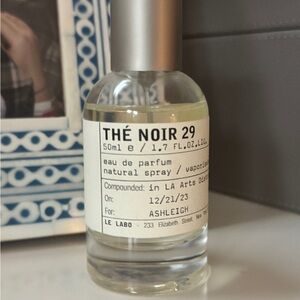 Le Labo Thé Noir 29 Fragrance with Silver Cap